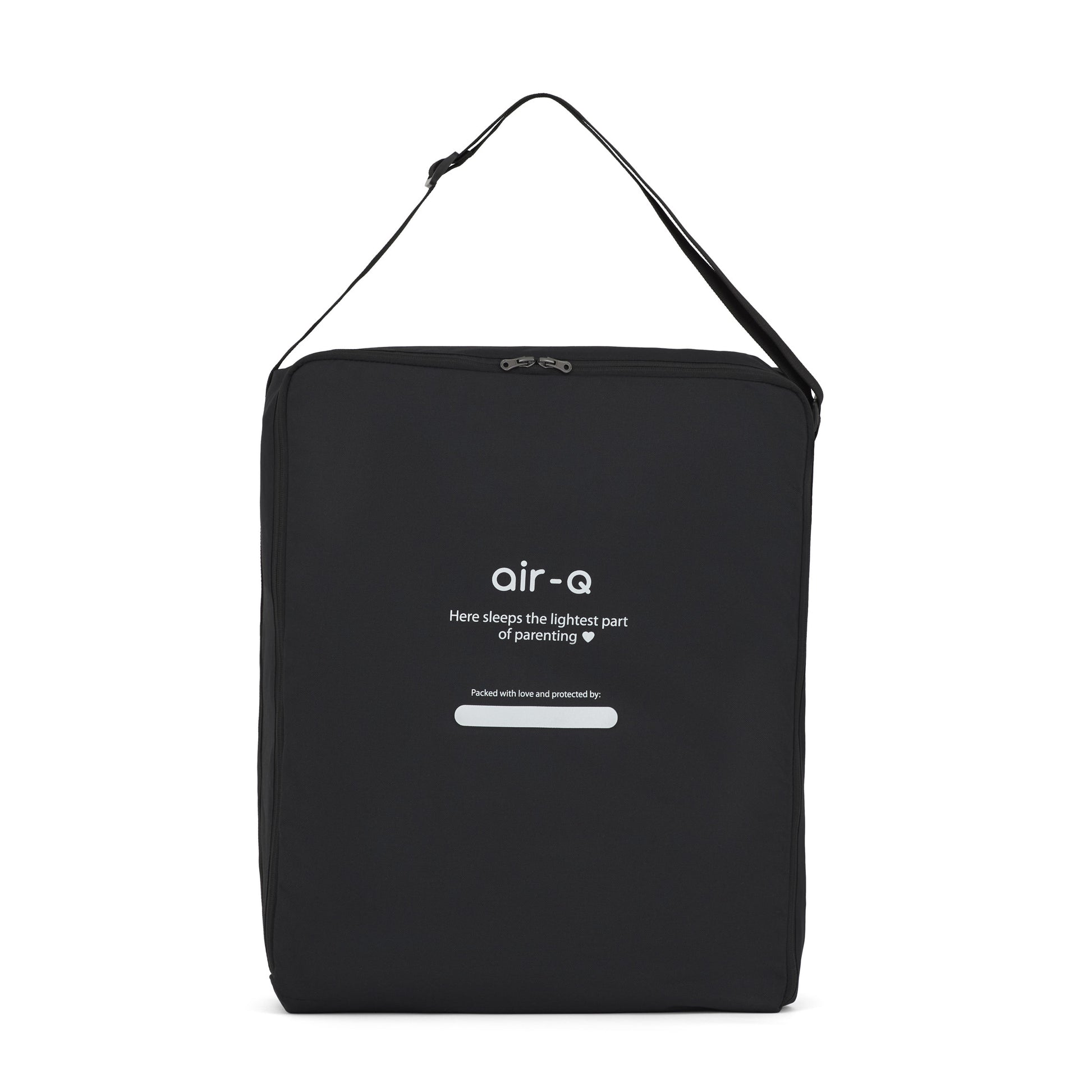 Air-Q Tragetasche von Anex in Schwarz – Vorderseite - Nohna
