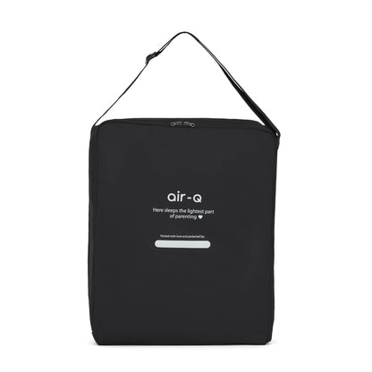 Air-Q Tragetasche von Anex in Schwarz – Vorderseite - Nohna