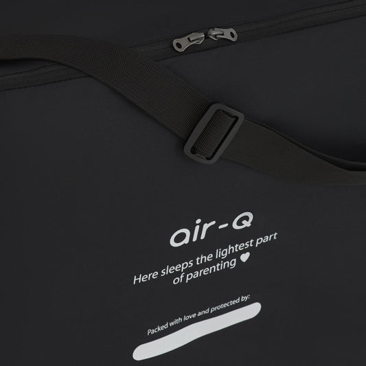 Air-Q Tragetasche von Anex in Schwarz – Detailansicht - Nohna