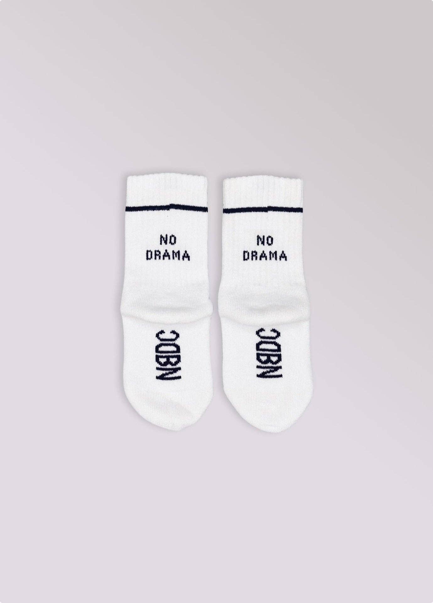NO DRAMA Socken für Babys und Kinder von NBDC Rückseite – Nohna