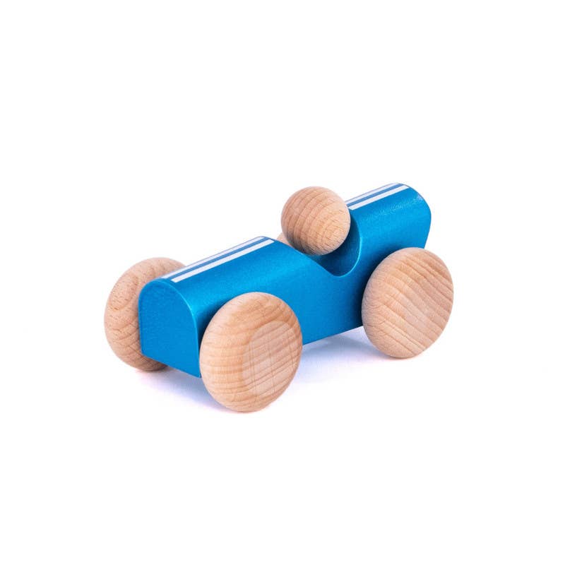 Oldtimer mit Metallic Lackierung von Bajo in Blau – Nohna