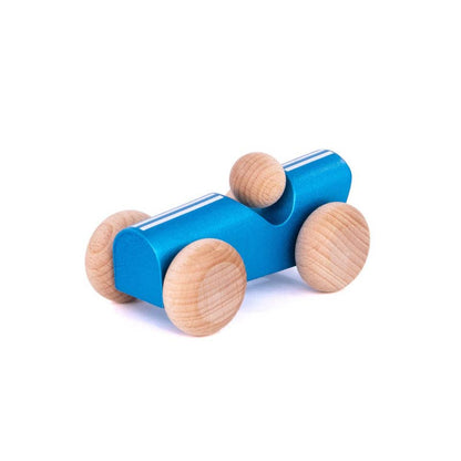 Oldtimer mit Metallic Lackierung von Bajo in Blau – Nohna