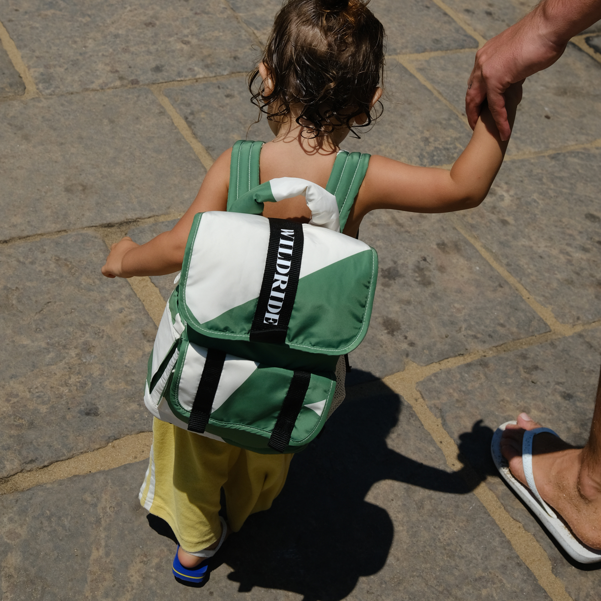 Kinder Rucksack Grafisch Grün von Wildride – Nohna