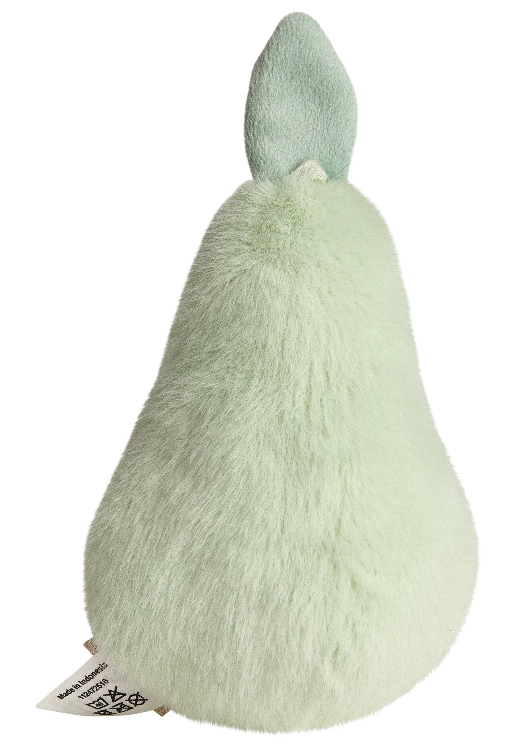 Kuscheltier Birne in Gelb/Grün von Sterntaler – 13 cm -  Rückansicht - Nohna