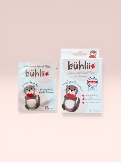 Kühlpflaster für Kinder Karton 5er Pack – Selbstkühlend - Nohna