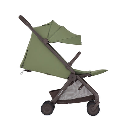 Kinderwagen Air-Q von Anex in Pistache – Liegeposition - Nohna
